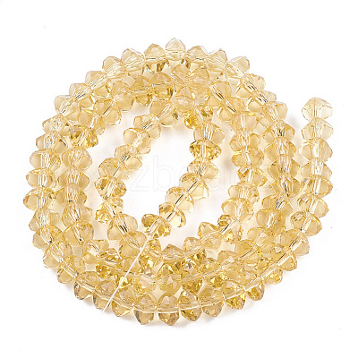 Glass Beads Strands GLAA-T006-03B-08-1