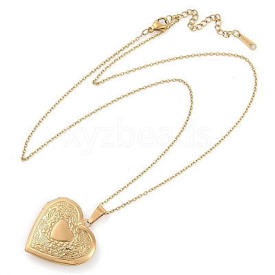 201 Stainless Steel Cable Chain Necklaces NJEW-M050-04F-G-1-1
