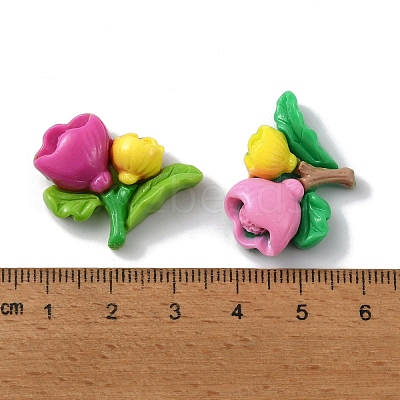 Opaque Resin Decoden Cabochons CRES-P030-C-1
