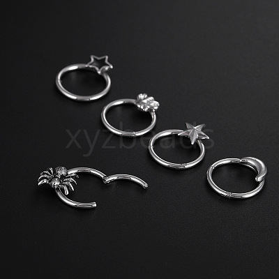 Halloween Stainless Steel Nose Rings WGADCDD-01-1