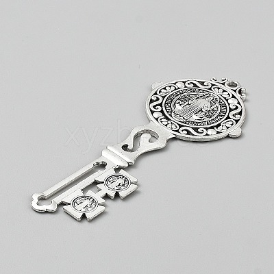 Tibetan Style Zinc Alloy Big Pendants FIND-WH0139-675AS-1