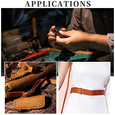 Flat PU Leather Cord LC-WH0008-02A-1