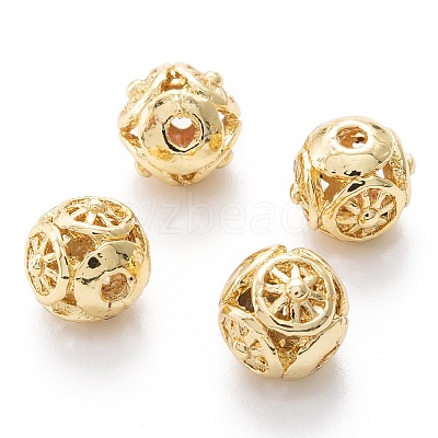 Alloy Hollow Beads X1-PALLOY-P238-17G-RS-1