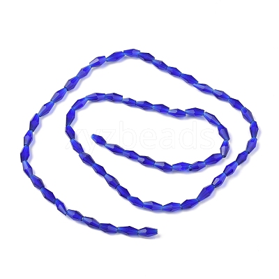 Opaque Glass Beads Strands GLAA-P001-03A-07-1