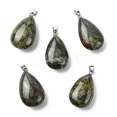 Natural Dragon Blood Pendants GG-K002-09V-1