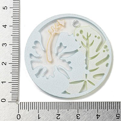 Opaque Acrylic Pendants BACR-C001-01C-1