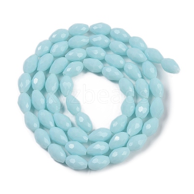 Opaque Solid Color Beads Strands EGLA-N013-P4mm-D11-1
