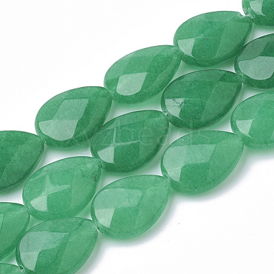 Natural White Jade Beads Strands X-G-S292-21-1-1