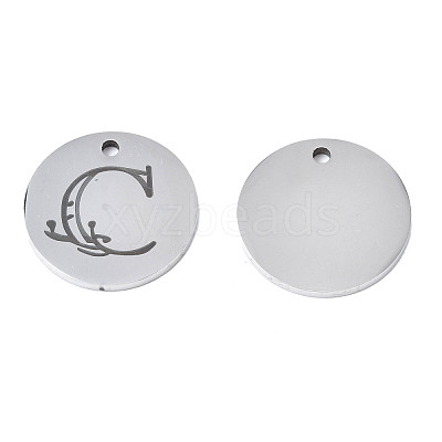 Non-Tarnish 304 Stainless Steel Charms STAS-T059-26P-C-1
