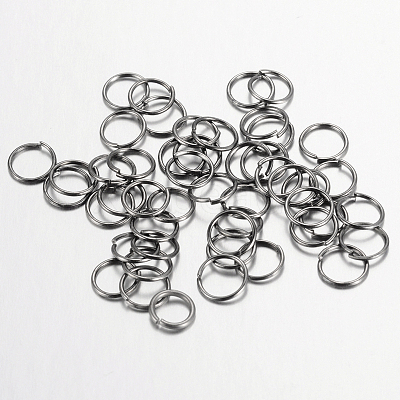 Iron Open Jump Rings IFIN-A018-8mm-B-1