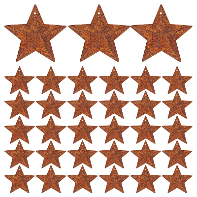 60Pcs Iron Pendants IFIN-GF0001-42B-1