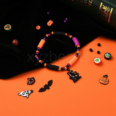 850Pcs Geometric Glass Seed & Polymer Clay Beads DIY-YW0002-75-1