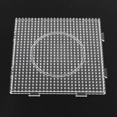 Square ABC Plastic Pegboards used for 5x5mm DIY Fuse Beads DIY-Q009-02-1