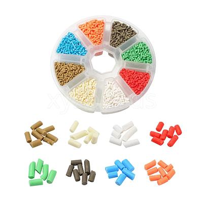 8000Pcs 8 Colors Handmade Polymer Clay Sprinkles CLAY-YW0001-13C-1