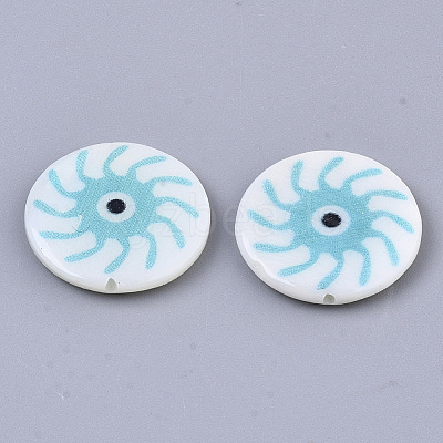 Natural Freshwater Shell Beads SHEL-R023-04C-1