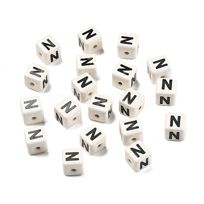 20Pcs Porcelain Beads PORC-FS0001-08N-1