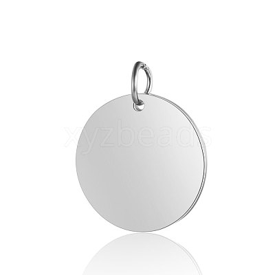 Anti-Tarnish 304 Stainless Steel Pendants STAS-I311-06P-1