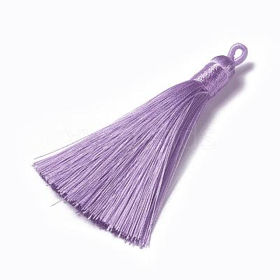 Polyester Tassel Pendants FIND-I009-B21-1