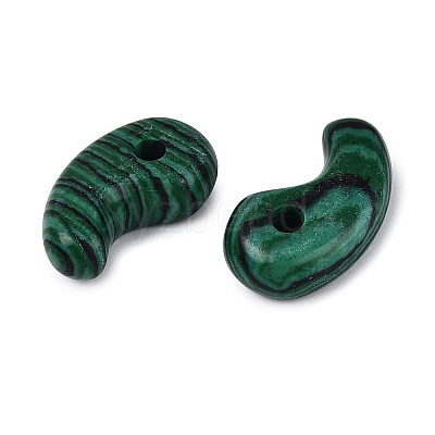 Synthetic Malachite Pendants G-S294-07B-17-1