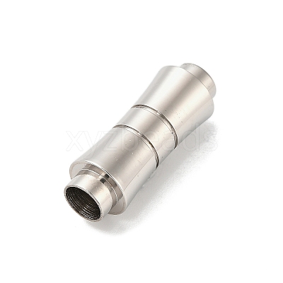 304 Stainless Steel Magnetic Clasps STAS-K296-04P-1