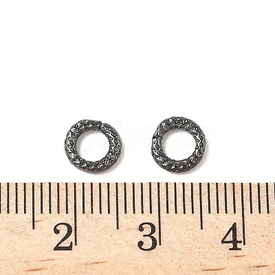 Rack Plating Brass Open Jump Rings KK-B076-20B-1