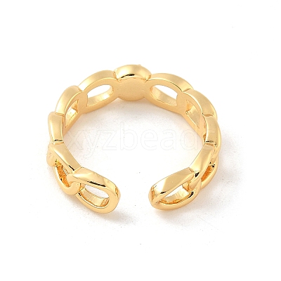 Brass Cup Peg Open Cuff Ring Settings LS-KK-G518-02G-03-1