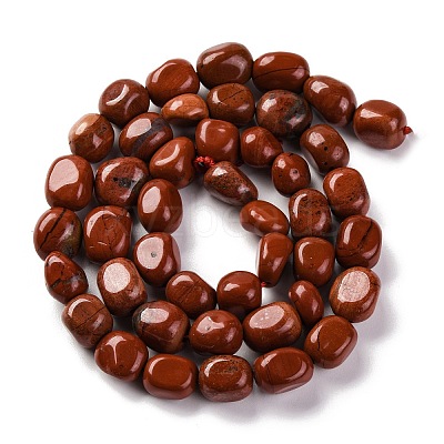 Natural Red Jasper Beads Strands LS-G-G146-A04-01-1
