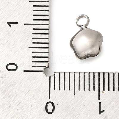 304 Stainless Steel Pendants STAS-Q346-02P-05-1
