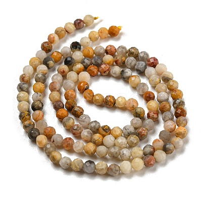 Natural Crazy Lace Agate Beads Strands G-K020-3mm-29-1