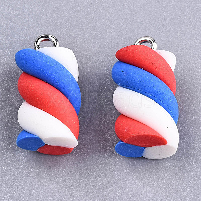 Handmade Polymer Clay Charms LS-X-CLAY-T016-83I-1