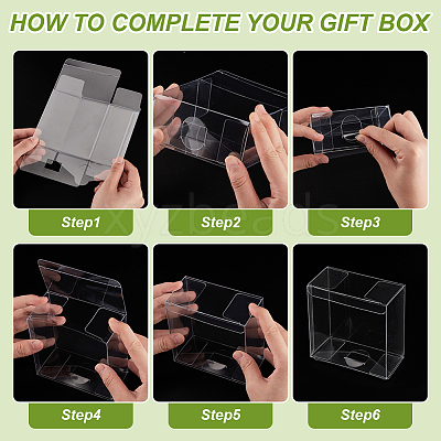 Transparent PVC Box LS-CON-WH0084-97A-1
