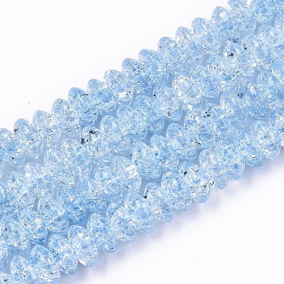 Crackle Glass Beads X-GLAA-S192-004I-1