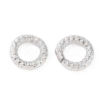 Rack Plating Brass Open Jump Rings KK-B076-20P-1