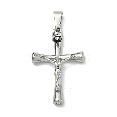 304 Stainless Steel Pendants X-STAS-F336-18P-02-1