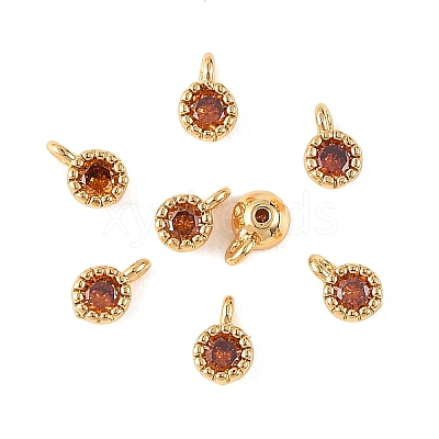 SHEGRACE Brass Pave Cubic Zirconia Charms XGRQ5K618-832G-C-1