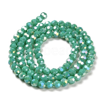 Opaque Glass Beads Stands EGLA-A035-P6mm-B13-1