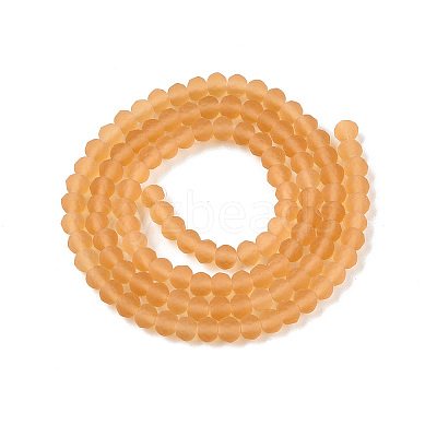 Transparent Glass Beads Strands EGLA-A044-T4mm-MD23-1