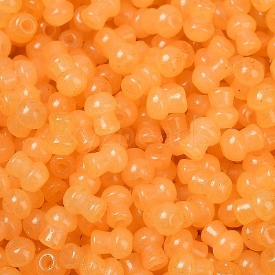Transparent Colours Glass Seed Beads SEED-R001-01S-1