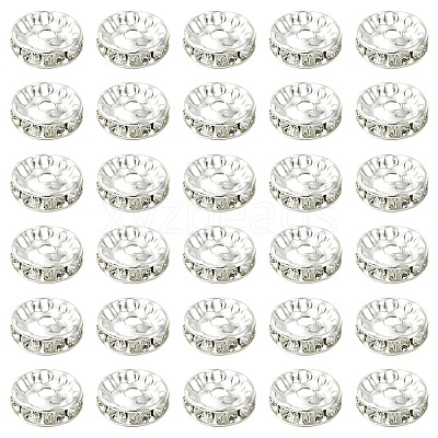 150Pcs 3 Styles Iron Rhinestone Spacer Beads RB-YW0001-13S-1