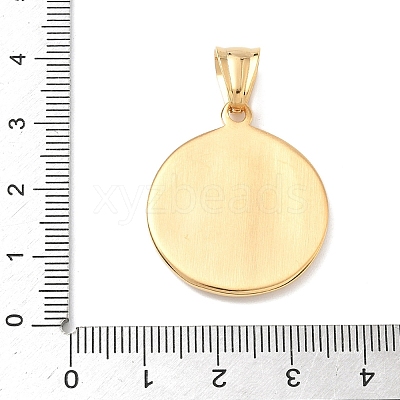 Sports 304 Stainless Steel Pendants LS-STAS-D207-15G-1