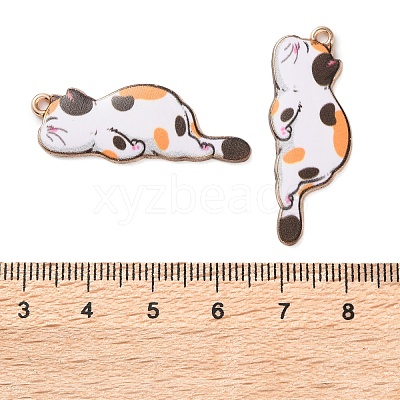Alloy Enamel Pendants ENAM-Z022-01B-1