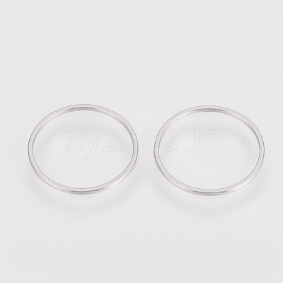 Tarnish Resistant 304 Stainless Steel Linking Ring STAS-S079-14A-1