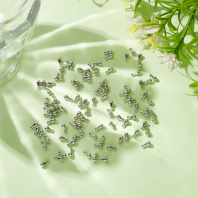 100Pcs Alloy Chain Extender Connectors FIND-BC0013-20P-1