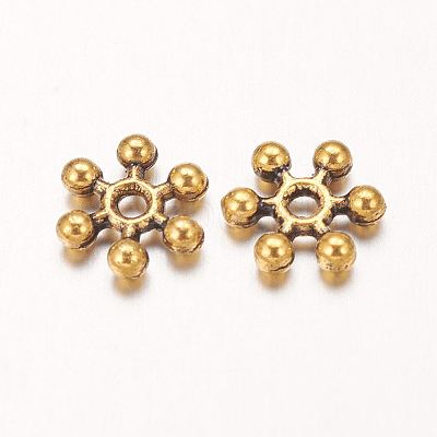 Zinc Alloy Beads Spacers LS-PALLOY-Q062-AG-1