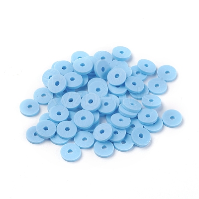 Handmade Polymer Clay Beads CLAY-R067-6.0mm-B36-1