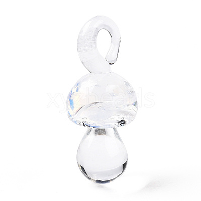 Handmade Lampwork Pendants LAMP-T021-22B-1