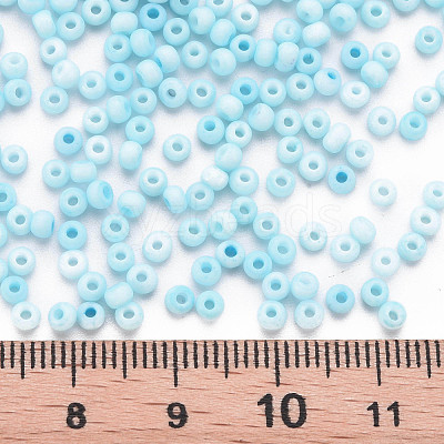 8/0 Opaque Glass Seed Beads SEED-S048-N-012-1