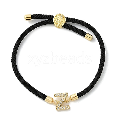 Adjustable Nylon Cord Bracelets X-BJEW-C096-01G-26-1