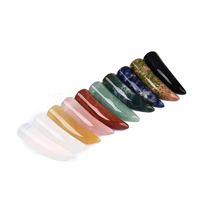 Natural & Synthetic Mixed Stone Pendants G-Q602-10-1