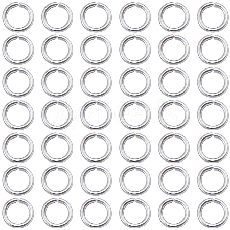 SOFPLATE 304 3000pcs Stainless Steel Open Jump Rings STAS-SP0001-63C-1